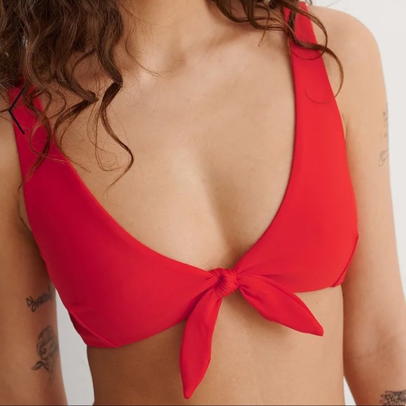 Tie Front Bikini Top 🎯 - Picture 1 of 1